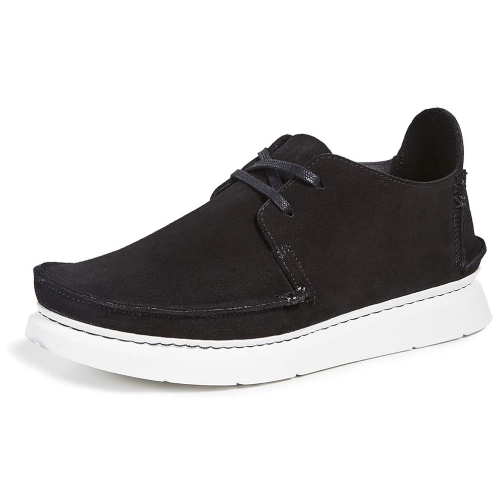 Clarks Originals Seven Black Suede Sneakers Women’s Sz 10 Comfort Professional